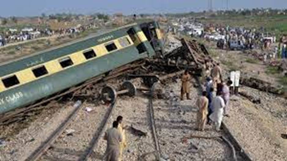 A train derailment has killed dozens of people in Pakistan : NPR