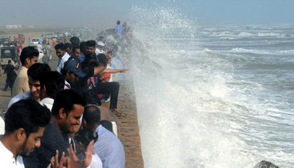 Cyclone Kyarr 1050km southeast of Karachi