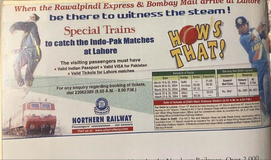 A advertisement for a train  Description automatically generated