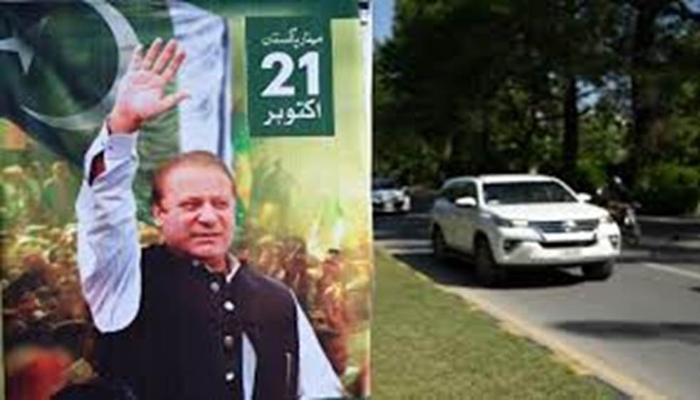 Pakistan's ex-PM Nawaz Sharif returns again
