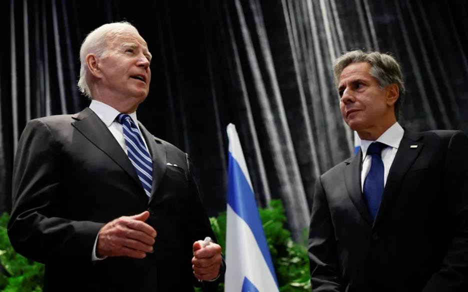 Joe Biden and Antony Blinken have goals for the end of the conflict in the Middle East