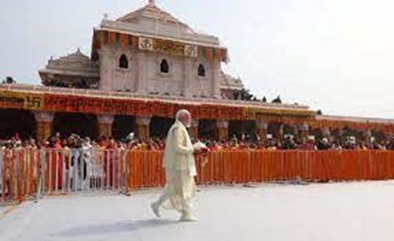 India's Modi leads consecration of grand Ram temple in Ayodhya