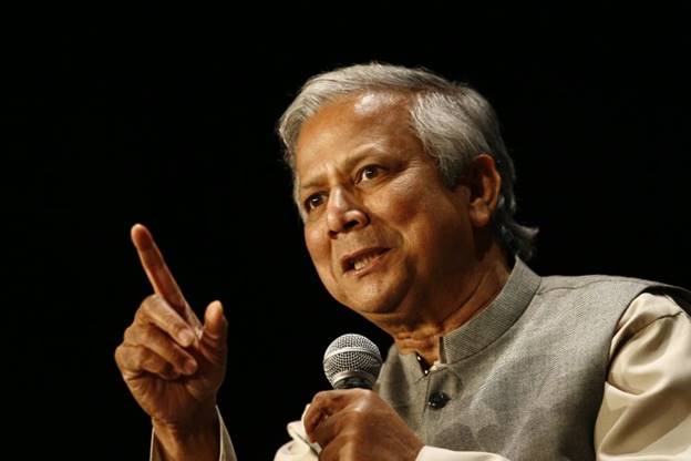 Bangladeshi 2006 Nobel Peace Prize winner Professor Mohammad Yunus