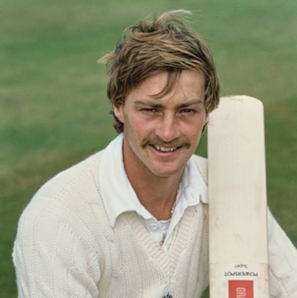 England batsman Graeme Fowler in 1982