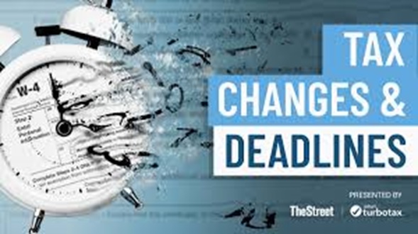 New tax changes and deadlines in 2025 ...