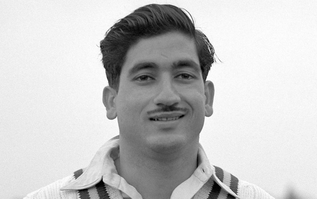 Waqar Hasan during the tour to England in 1954&nbsp;