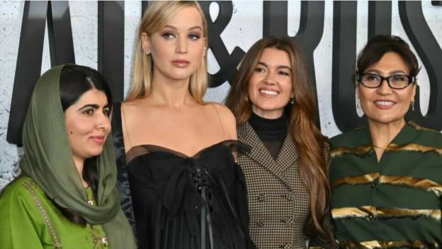 Malala Yousafzai, Jennifer Lawrence highlight plight of Afghan women with documentary Bread and Roses