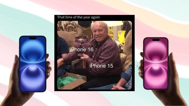 Apple revealed its new iPhone 16 lineup and it’s sparked a meme fest online