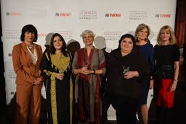 Christiane Amanpour, Asmaa al-Ghoul ...