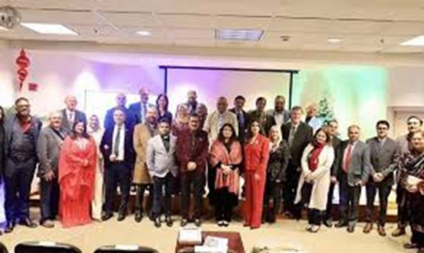 Christmas lights and Pakistan's colours ...