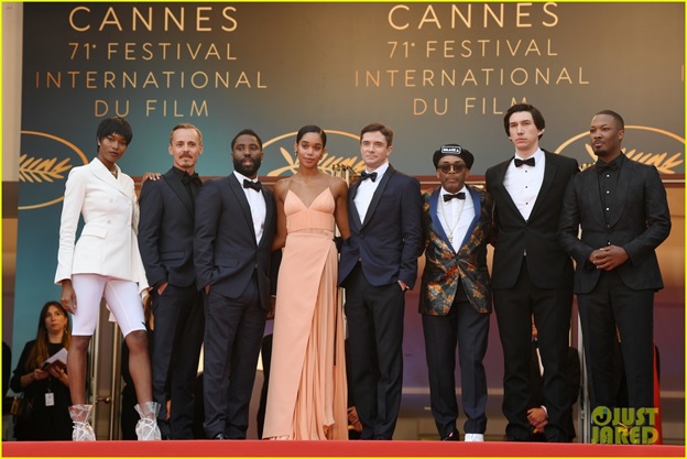 BlacKkKlansman' Cast Premieres Movie at Cannes - Watch the New Trailer!:  Photo 4082585 | 2018 Cannes Film Festival, Adam Driver, BlacKkKlansman,  Corey Hawkins, Damaris Lewis, Jasper Paakkonen, John David Washington,  Laura Harrier,