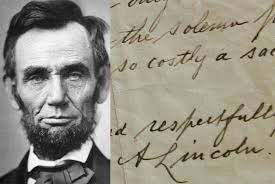 Copy of famed Lincoln letter turns up ...